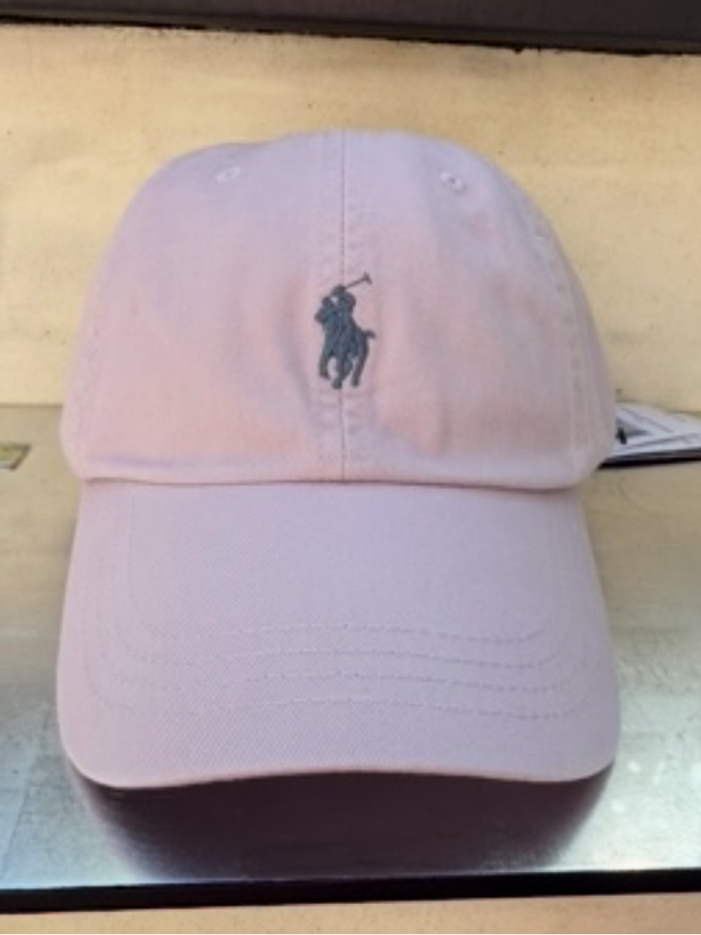 Polo by Ralph Lauren Lavender Polo Player Baseball Cap